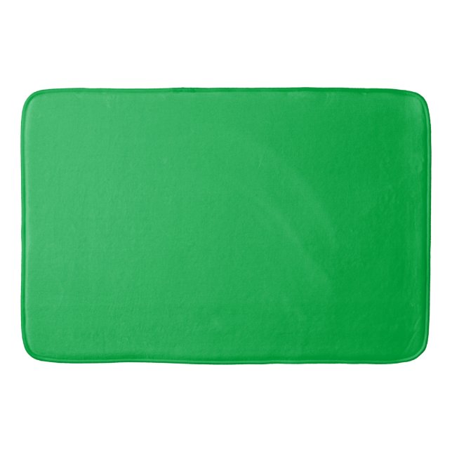 Chroma key colour Green Bath Mat (Front)