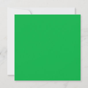 Chroma key colour Green Card