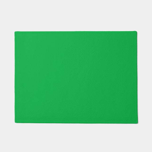 Chroma key colour Green Doormat (Front)