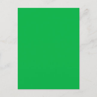 Chroma key colour Green Postcard