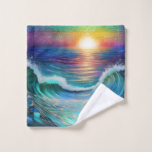 Chroma Sea Seascape Wash Cloth