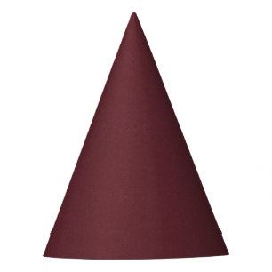 Chroma Textura - Chapeau de fête en papier vin