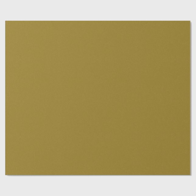 Chroma Textura - Ochre Wrapping Paper (Flat)