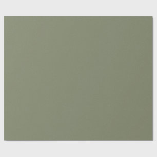 Chroma Textura - Papier cadeau sauge