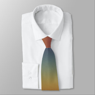 Chroma Textura - Rainbow Sunset Gradient Neck Tie