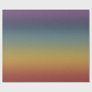 Chroma Textura - Rainbow Sunset Wrapping Paper