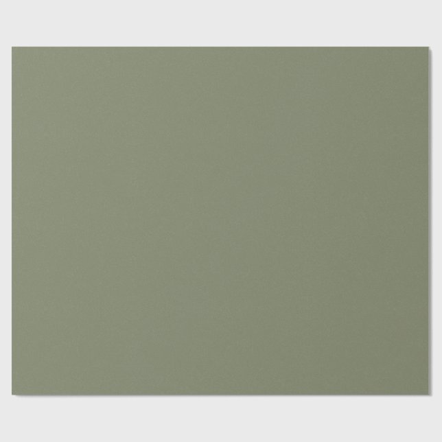 Chroma Textura - Sage Wrapping Paper (Flat)