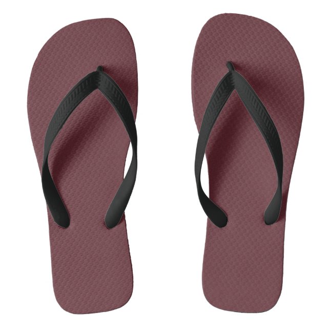 Chroma Textura - Wine Flip Flops (Footbed)