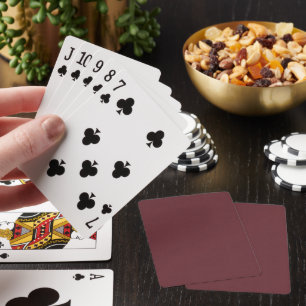 Chroma Textura - Wine Playing Cards