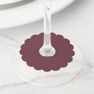 Chroma Textura - Wine Wine Glass Charm