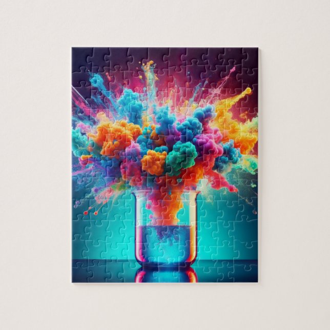 Chromatic Alchemy Jigsaw Puzzle (Vertical)