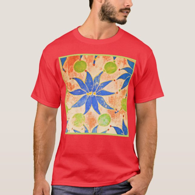 Chromatic Artistry Pattern T-Shirt (Front)
