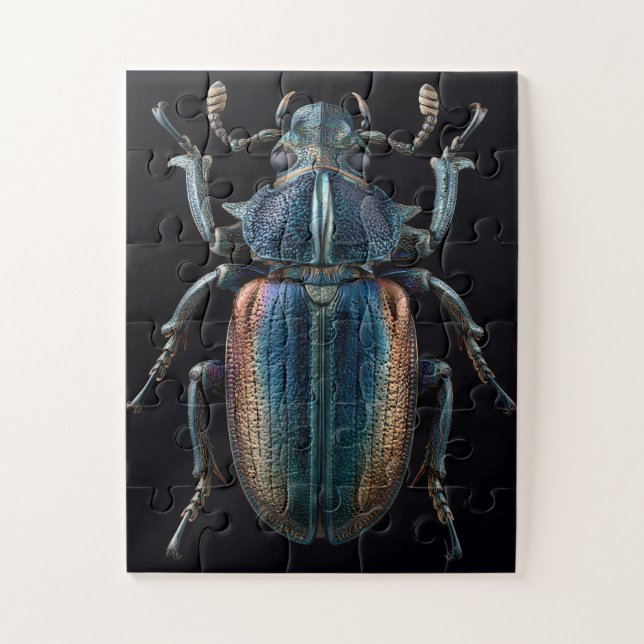 Chromatic Beetles Jigsaw Puzzle (Vertical)
