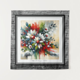 Chromatic Blossom Burst Tapestry