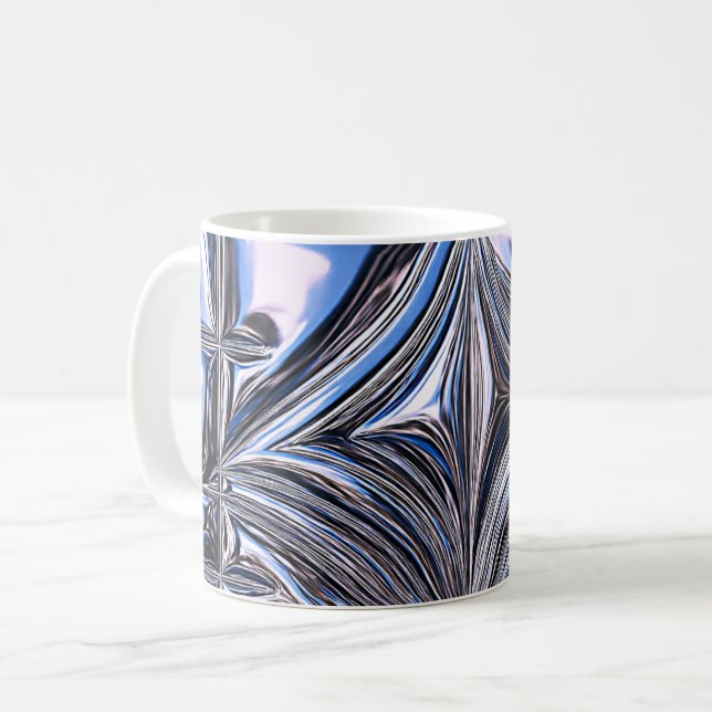 Chromatic Chrome Symphony Coffee Mug (Front Left)