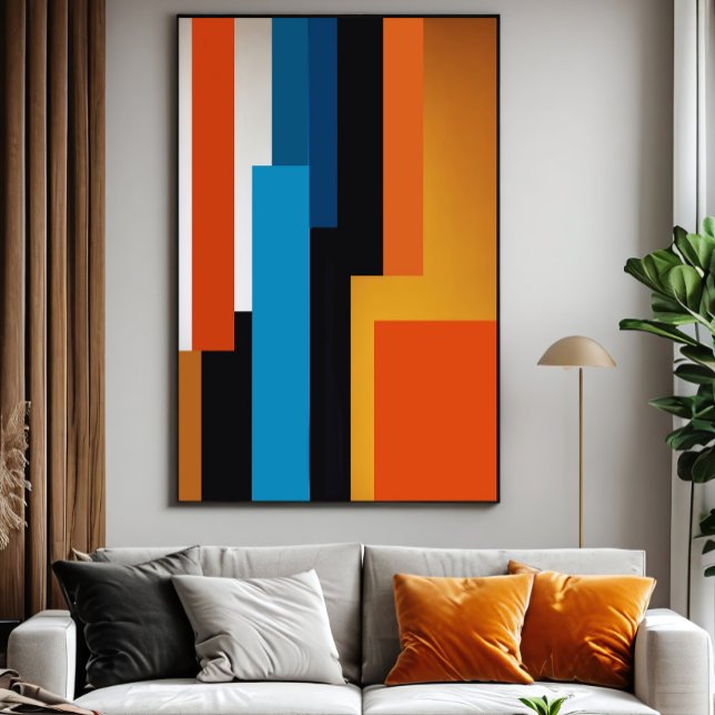 Chromatic Codes Canvas Print (Creator Uploaded)