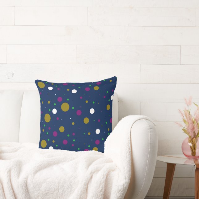 Chromatic Confetti Throw Cushion (Couch)