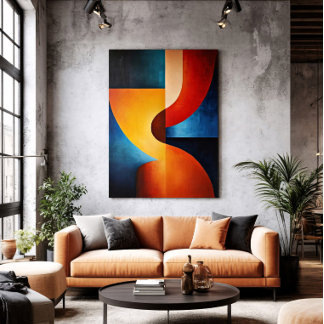 Chromatic Flow Canvas Print