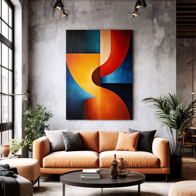 Chromatic Flow Canvas Print (Creator Uploaded)