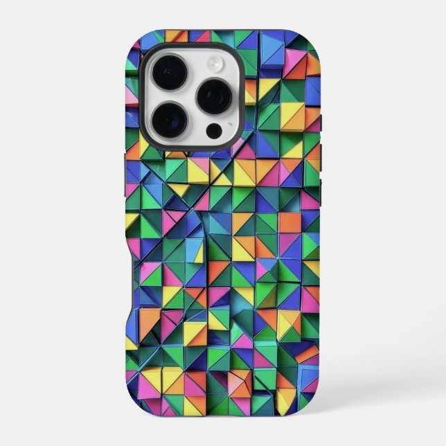 Chromatic Fracture iPhone Case (Back)