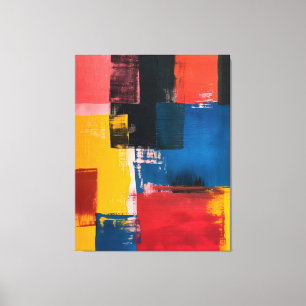 Chromatic Intersections Canvas Print
