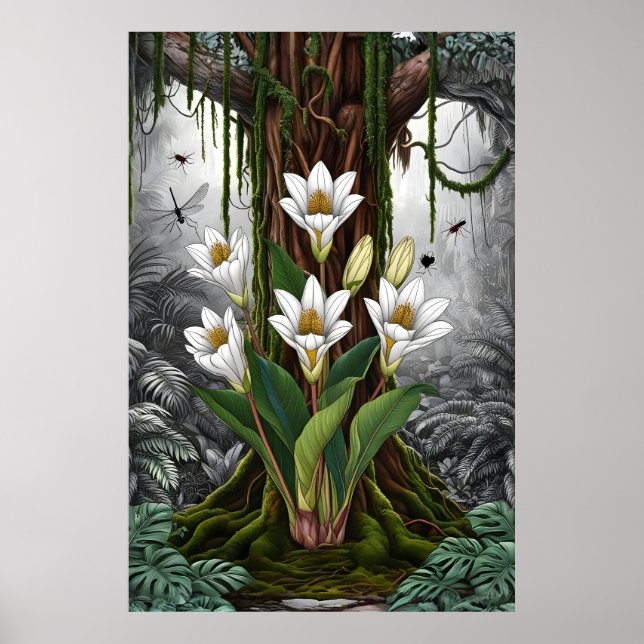 Chromatic Lily Symphony Poster (Front)
