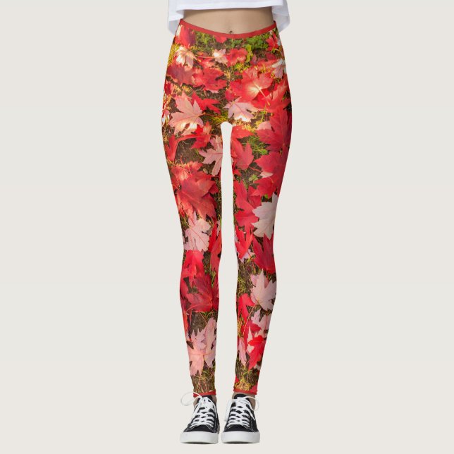 chromatic magic of the autumn  LEGGINGS (Front)