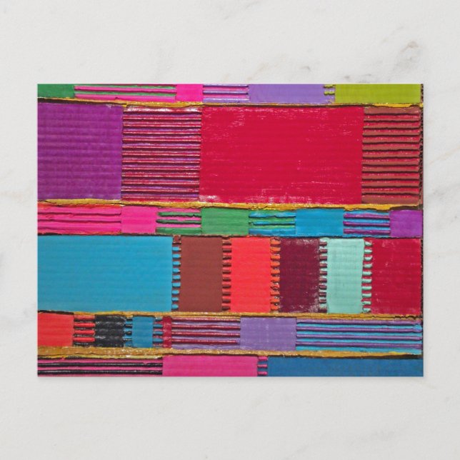 Chromatic Quilt Postcard (Front)