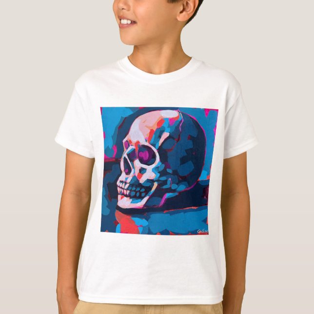 Chromatic Skull Painting T-Shirt (Front)