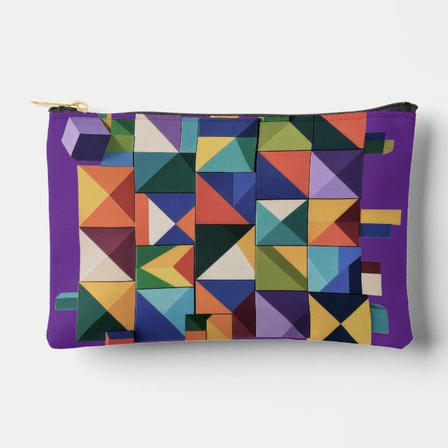 Chromatic Structure Accessory Pouch (Front)