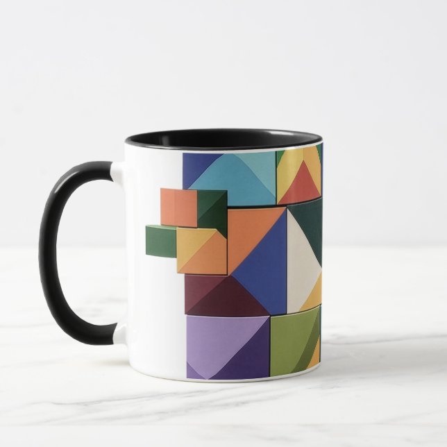 Chromatic Structure Mug (Left)