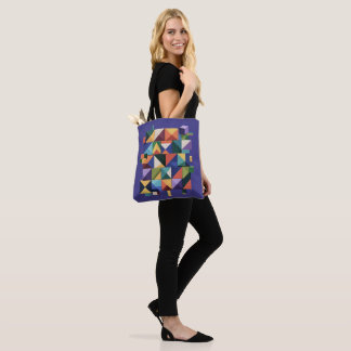 Chromatic Structure Tote Bag