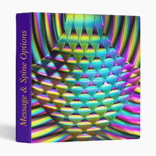 Chromatic Wave Art 1A Options Binder