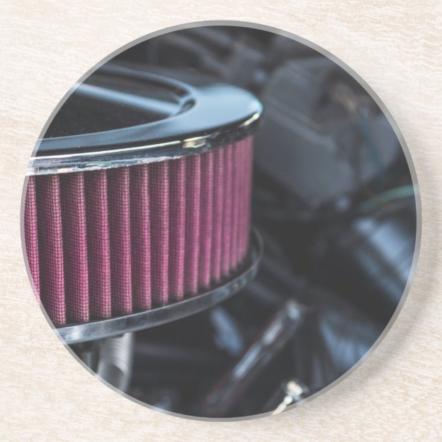 Chrome Air Intake Coaster (Front)