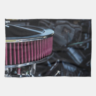 Chrome Air Intake Kitchen Towel