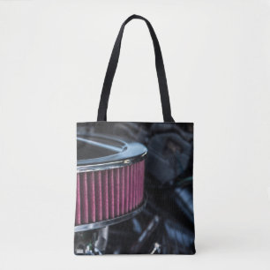 Chrome Air Intake Tote Bag