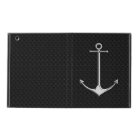 Chrome Anchor on Snake Skin Nautical Lifestyle