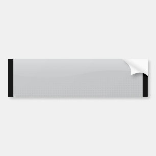 Chrome Beveled Layout Bumper Sticker