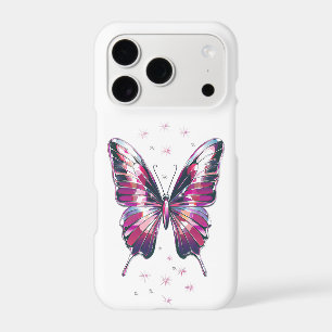 Chrome Butterfly iPhone Case Y2K Metallic