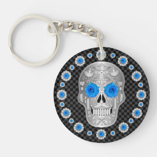 Chrome Calavera (Rose Bleue)