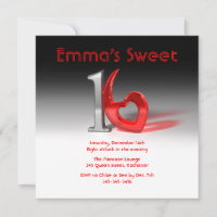 Chrome & Candy Red Sweet 16