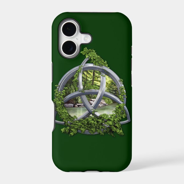 Chrome Celtic Trinity Knot (Back)