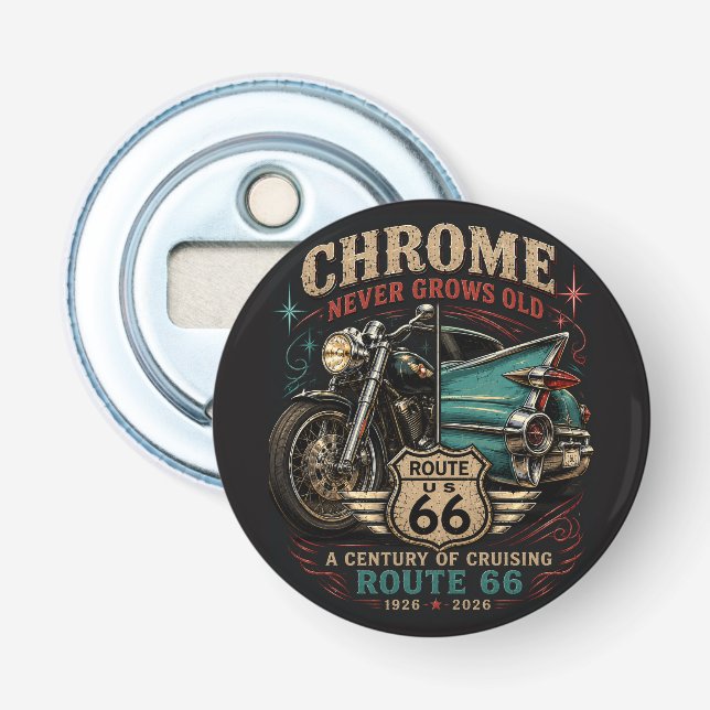 Chrome Classics Garage Bar Essential Bottle Opener (Front)