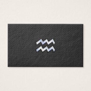 Chrome comme Aquarius Zodiac Symbole sur serpent