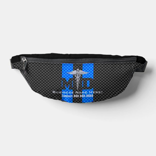 Chrome Comme Caduceus Symbole Médicale avec Texte  (Poser)