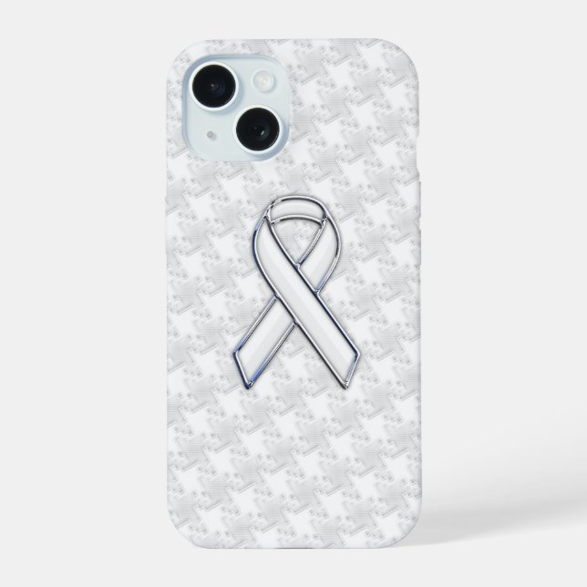 Chrome Comme White Ribbon Sensibilisation Houndsto (Verso)