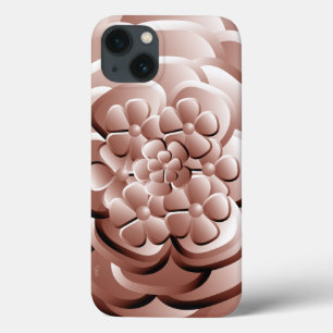 Chrome Flowers - Copper Case-Mate iPhone Case