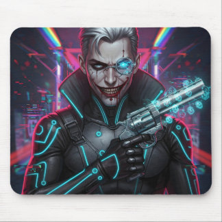 Chrome Harlequin Mouse Pad