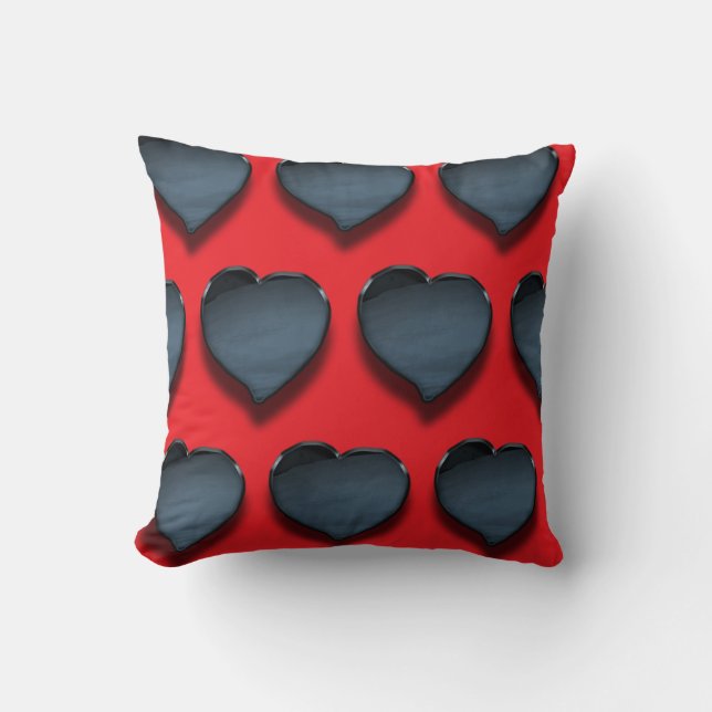 Chrome Hearts Pattern 5 Throw Pillow (Front)
