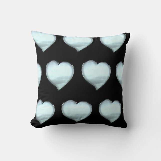 Chrome Hearts Pattern 6 Throw Pillow (Front)